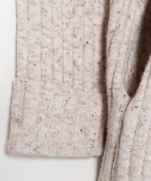 LAYMEE（レイミー）の「Vinca knit coat / ヴィンカニットコート（その他アウター・レディース・アイボリー/グレー/ミント・FREE）」の14枚目の写真