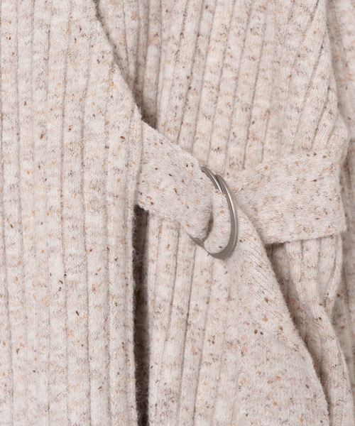 LAYMEE（レイミー）の「Vinca knit coat / ヴィンカニットコート（その他アウター・レディース・アイボリー/グレー/ミント・FREE）」の16枚目の写真