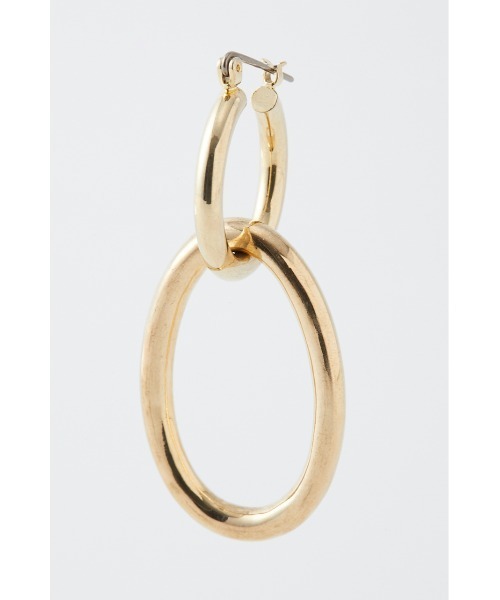 SLY（スライ）の「ASYMMETRY CHARM P/EARRING（ピアス（両耳用）・レディース・ゴールド/シルバー・FREE）」の22枚目の写真