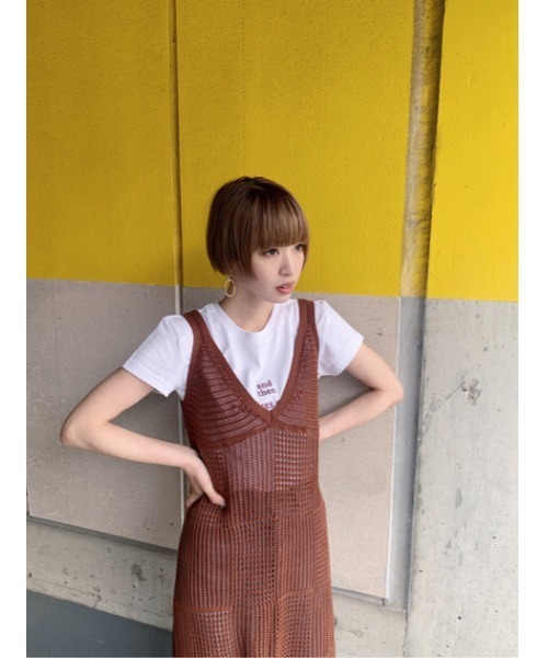 SLY（スライ）の「ASYMMETRY CHARM P/EARRING（ピアス（両耳用）・レディース・ゴールド/シルバー・FREE）」の10枚目の写真