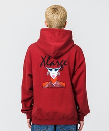 XLARGE | EMBROIDERY FACE PULLOVER HOODED SWEAT(パーカー)