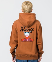 XLARGE | EMBROIDERY FACE PULLOVER HOODED SWEAT(パーカー)