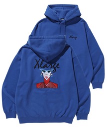 XLARGE | EMBROIDERY FACE PULLOVER HOODED SWEAT(パーカー)