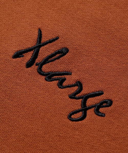 XLARGE(エクストララージ)の「EMBROIDERY FACE PULLOVER HOODED SWEAT(パーカー・メンズ・ブラウン/バーガンディー/ブルー・L/S/M/XL)」の8枚目の写真