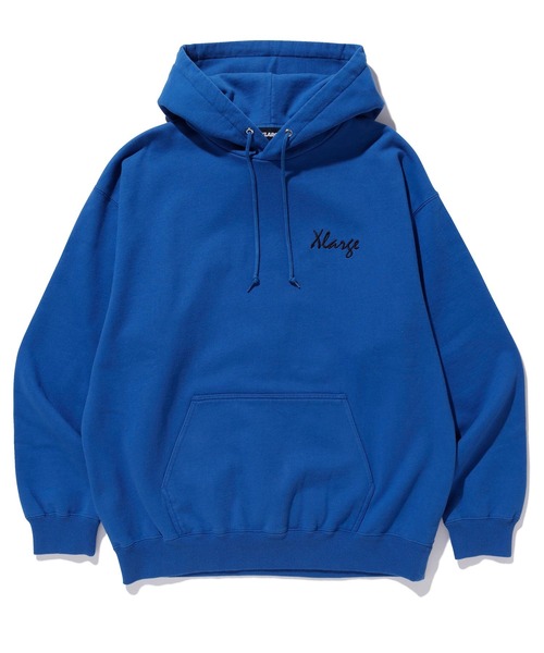 XLARGE(エクストララージ)の「EMBROIDERY FACE PULLOVER HOODED SWEAT(パーカー・メンズ・ブラウン/バーガンディー/ブルー・L/S/M/XL)」の16枚目の写真