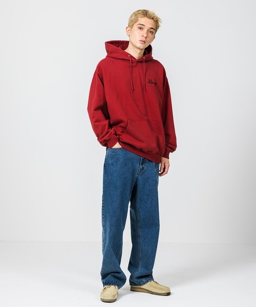 XLARGE(エクストララージ)の「EMBROIDERY FACE PULLOVER HOODED SWEAT(パーカー・メンズ・ブラウン/バーガンディー/ブルー・L/S/M/XL)」の21枚目の写真