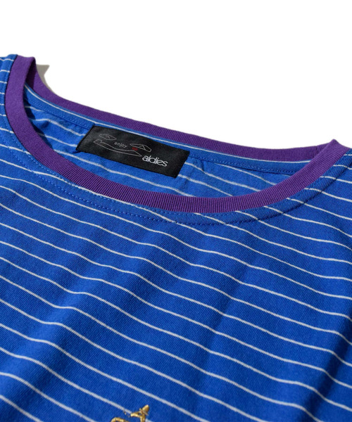 ALDIES(アールディーズ)の「Nobori Wide Big T / ノボリワイドビッグT(Tシャツ/カットソー・メンズ・ブラック/ターコイズブルー/ブルー/ブラック×ホワイト/ラスタ・FREE)」の21枚目の写真