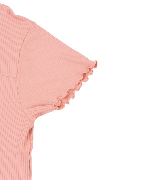 PUNYUS（プニュズ）の「カットアウトリブトップス（Tシャツ/カットソー・レディース・ブラウン/パープル/グリーン/ピンク・1/3/4/2）」の14枚目の写真