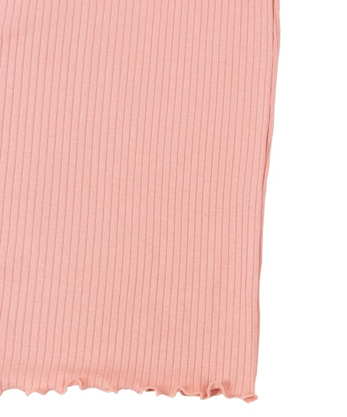 PUNYUS（プニュズ）の「カットアウトリブトップス（Tシャツ/カットソー・レディース・ブラウン/パープル/グリーン/ピンク・1/3/4/2）」の15枚目の写真