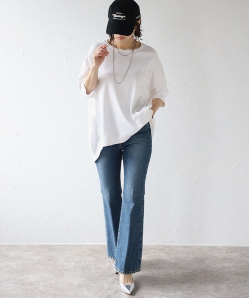 サカイ×サンサーフ　20ss パームツリー　Tシャツ　カットソー　プルオーバー セール】 後ろ開きギャザープルオーバー （Tシャツ