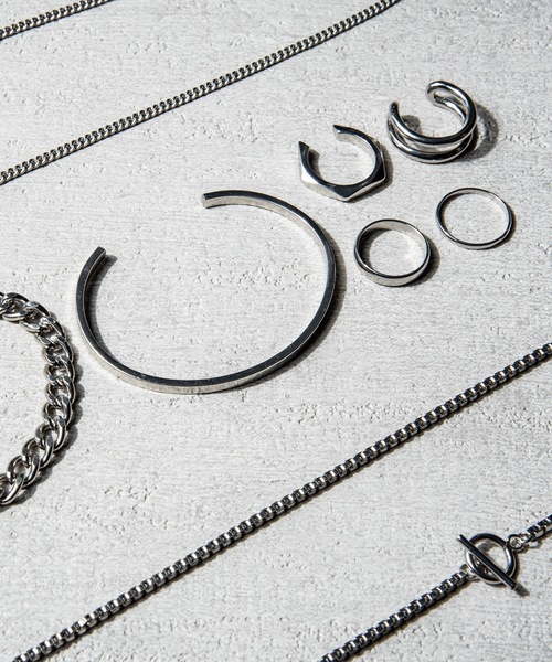 Genri（ゲンリ）の「Genri ゲンリ chain BRACELET_gri-B-001（ブレスレット・メンズ・ブラック/シルバー・FREE）」の9枚目の写真