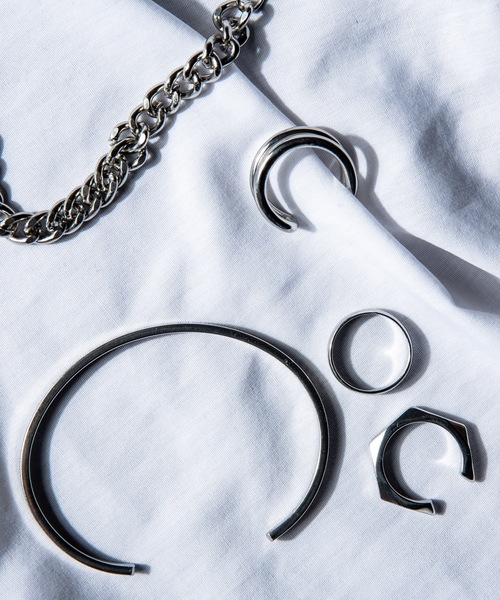 Genri（ゲンリ）の「Genri ゲンリ chain BRACELET_gri-B-001（ブレスレット・メンズ・ブラック/シルバー・FREE）」の11枚目の写真