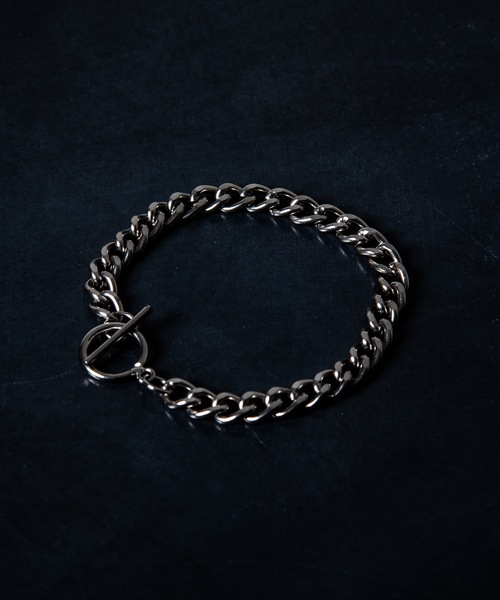 Genri（ゲンリ）の「Genri ゲンリ chain BRACELET_gri-B-001（ブレスレット・メンズ・ブラック/シルバー・FREE）」の17枚目の写真