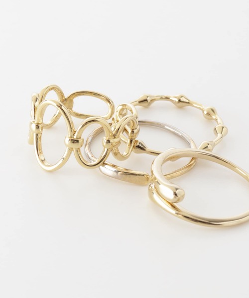 SMELLY（スメリー）の「4セットリング（リング・レディース・ゴールド・-）」の5枚目の写真