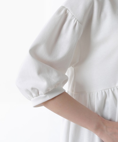 Honeys（ハニーズ）の「レースアップチュニック（チュニック・レディース・ホワイト/ブラック/ブラウン/ブルー系その他・S/M/L）」の21枚目の写真