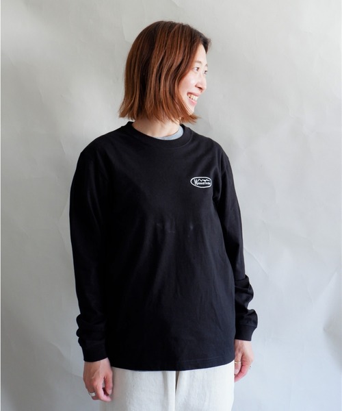 MANASTASH（マナスタッシュ）の「MANASTASH/マナスタッシュ　W's PHOTO L/S TEE "COLLAGE"　ウィメンズ　フォトロンＴ　コラージュ（Tシャツ/カットソー・レディース・ホワイト/ブラック・MEDIUM）」の7枚目の写真