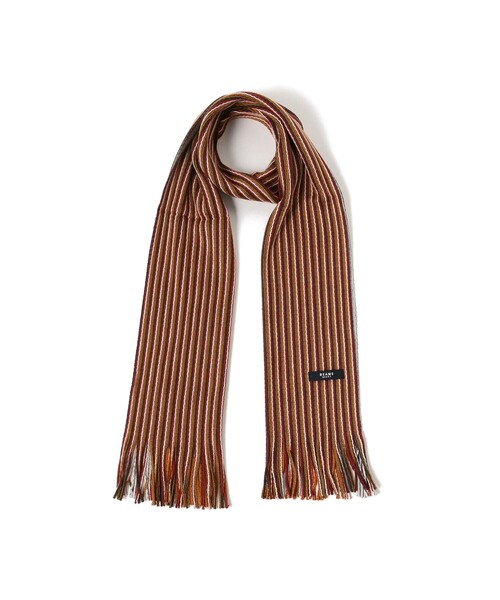 ユニセックス】リバーシブル ストライプ マフラー（マフラー）｜BEAMS