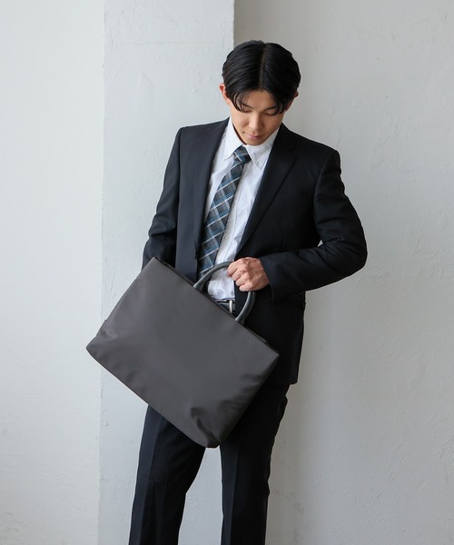 【セール】異素材2wayPCビジネストートバッグ（ビジネスバッグ）｜VitaFelice（ヴィータフェリーチェ）