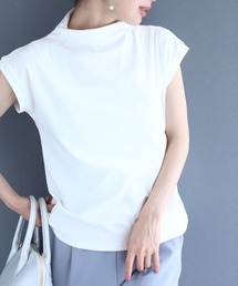 Tシャツなのにエレガント。ひし形ちょい袖 Tシャツトップス半袖