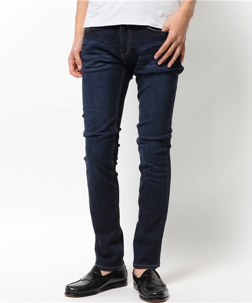 VENCEEXCHANGE（ヴァンスエクスチェンジ）の「ﾃﾞﾆﾑｽｷﾆｰﾊﾟﾝﾂ                    （デニムパンツ・メンズ・ライトブルー/ブルー・SMALL/LARGE/MEDIUM）」の2枚目の写真