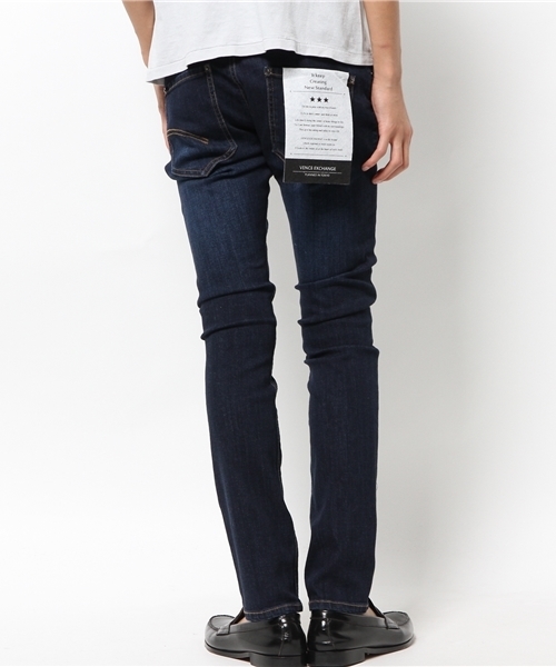 VENCEEXCHANGE（ヴァンスエクスチェンジ）の「ﾃﾞﾆﾑｽｷﾆｰﾊﾟﾝﾂ                    （デニムパンツ・メンズ・ライトブルー/ブルー・SMALL/LARGE/MEDIUM）」の14枚目の写真