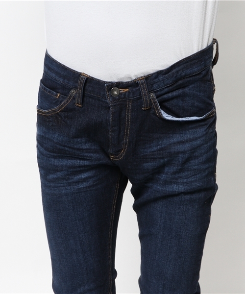 VENCEEXCHANGE（ヴァンスエクスチェンジ）の「ﾃﾞﾆﾑｽｷﾆｰﾊﾟﾝﾂ                    （デニムパンツ・メンズ・ライトブルー/ブルー・SMALL/LARGE/MEDIUM）」の16枚目の写真