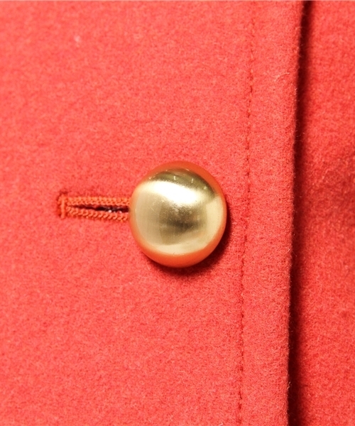 SHIPS for women（シップスフォーウィメン）の「★★【CLASSY.12月号掲載】ウール Pコート（その他アウター・レディース・ブラック/オレンジ・ONE SIZE）」の8枚目の写真