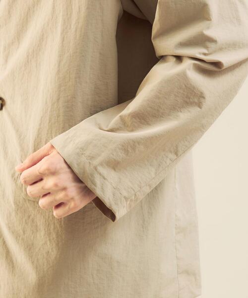 green label relaxing by 風早ゆうた（グリーンレーベルリラクシングバイカゼハヤユウタ）の「＜風早ゆうた（WEARISTA）×green label relaxing＞L/T オーバーサイズ ダブル ジャケット セットアップ 可能（テーラードジャケット・メンズ・ベージュ/ネイビー/オリーブ・M/L）」の20枚目の写真