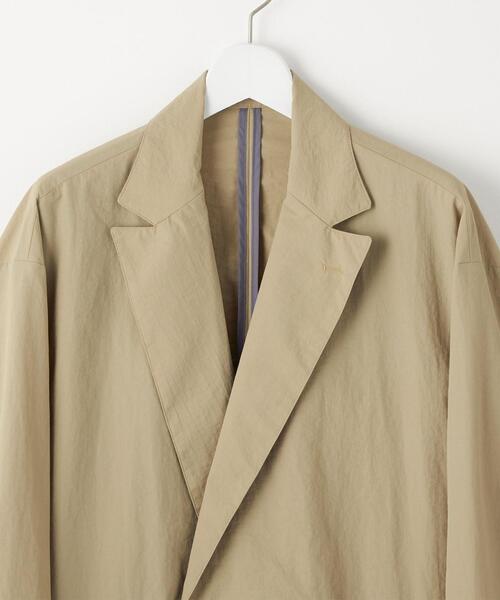 green label relaxing by 風早ゆうた（グリーンレーベルリラクシングバイカゼハヤユウタ）の「＜風早ゆうた（WEARISTA）×green label relaxing＞L/T オーバーサイズ ダブル ジャケット セットアップ 可能（テーラードジャケット・メンズ・ベージュ/ネイビー/オリーブ・M/L）」の12枚目の写真