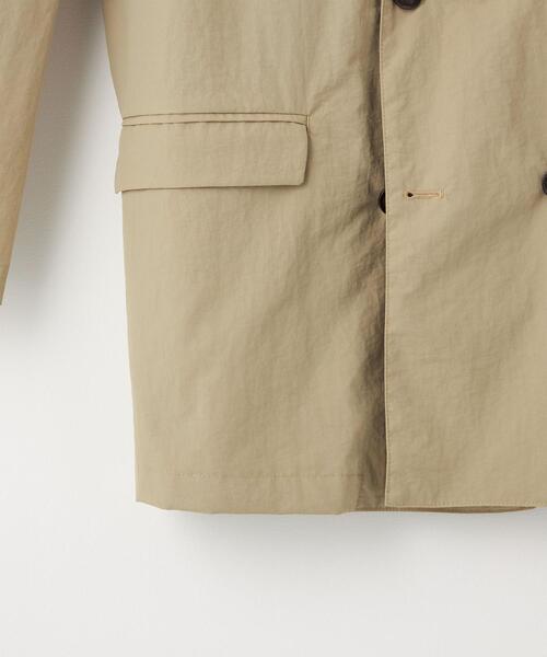 green label relaxing by 風早ゆうた（グリーンレーベルリラクシングバイカゼハヤユウタ）の「＜風早ゆうた（WEARISTA）×green label relaxing＞L/T オーバーサイズ ダブル ジャケット セットアップ 可能（テーラードジャケット・メンズ・ベージュ/ネイビー/オリーブ・L/M）」の16枚目の写真