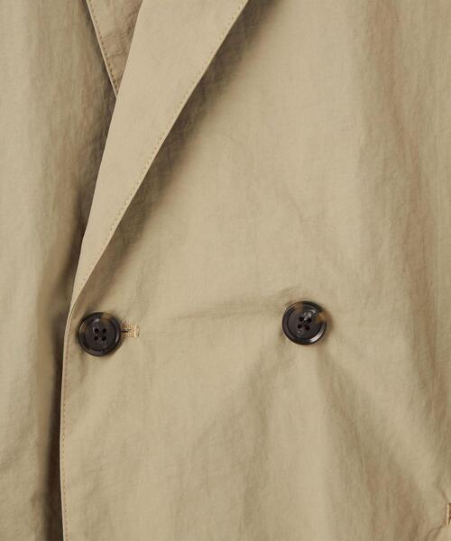 green label relaxing by 風早ゆうた（グリーンレーベルリラクシングバイカゼハヤユウタ）の「＜風早ゆうた（WEARISTA）×green label relaxing＞L/T オーバーサイズ ダブル ジャケット セットアップ 可能（テーラードジャケット・メンズ・ベージュ/ネイビー/オリーブ・M/L）」の9枚目の写真