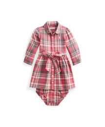 POLO RALPH LAUREN CHILDRENSWEAR（ポロ ラルフ ローレン チルドレンズウェア）の「プラッド ツイル ドレス & ブルマー（ワンピース・キッズ）」