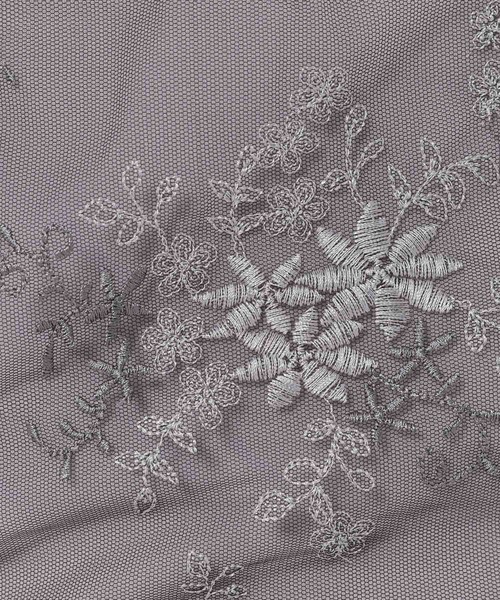 mysty woman（ミスティウーマン）の「【9/2 ヒルナンデスOA放映アイテム】フローラル刺繍7分袖ブラウス 217550（その他トップス・レディース・ブラック/オフホワイト/イエロー/モカ・FREE）」の6枚目の写真