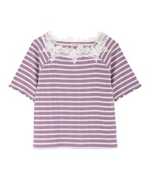 axes femme（アクシーズファム）の「スクエアネックリブＰＯ（Tシャツ/カットソー）」