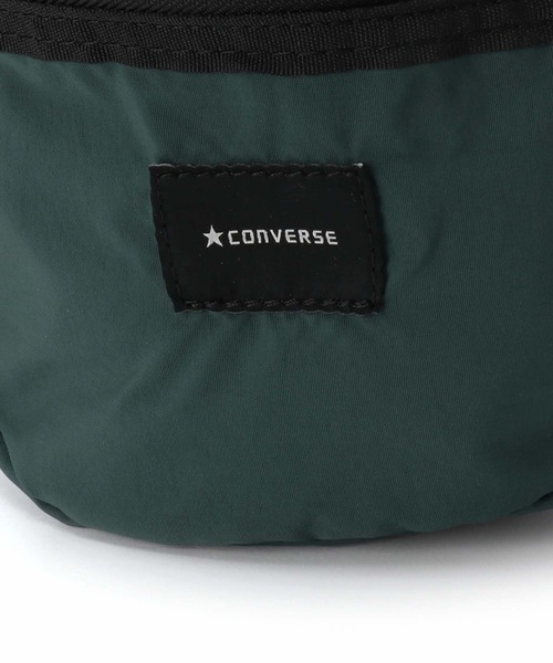 CONVERSE（コンバース）の「CONVERSE　STANDARD NYLON  WAIST BAG（ボディバッグ/ウエストポーチ・レディース・ブラック/ベージュ/ブラウン/グリーン・FREE）」の9枚目の写真