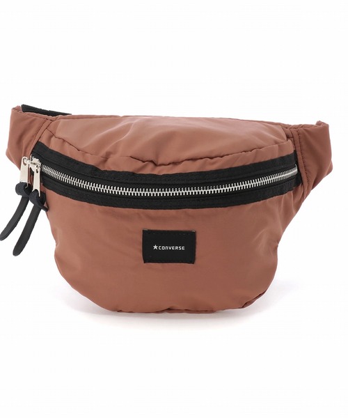 CONVERSE（コンバース）の「CONVERSE　STANDARD NYLON  WAIST BAG（ボディバッグ/ウエストポーチ・レディース・ブラック/ベージュ/ブラウン/グリーン・FREE）」の12枚目の写真