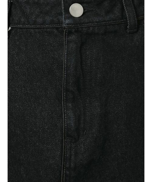 merry jenny（メリージェニー）の「satinパイピングデニムスカート（スカート・レディース・ブラック/インディゴブルー・FREE）」の11枚目の写真