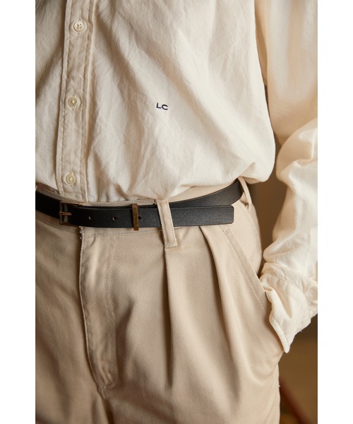 GYMPHLEX（ジムフレックス）の「Gymphlex | ワイドボタンダウンシャツ LOX WOMEN（シャツ/ブラウス・レディース・サックスブルー/アイボリー・14）」の12枚目の写真