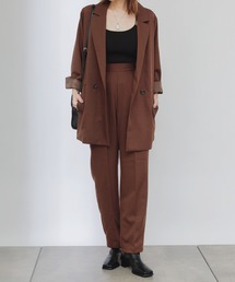 COLONY 2139 | 【WEB・一部店舗限定】ウールライクセンタープレスパンツ＆ジャケット/セットアップ(セットアップ)