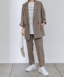COLONY 2139 | 【WEB・一部店舗限定】ウールライクセンタープレスパンツ＆ジャケット/セットアップ(セットアップ)