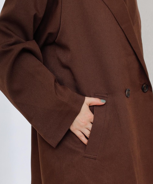 COLONY 2139（コロニートゥーワンスリーナイン）の「【WEB・一部店舗限定】ウールライクセンタープレスパンツ＆ジャケット/セットアップ（セットアップ・レディース・ブラック/ブラウン/グレイッシュベージュ・MEDIUM/LARGE）」の18枚目の写真