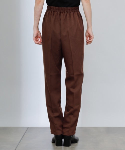 COLONY 2139（コロニートゥーワンスリーナイン）の「【WEB・一部店舗限定】ウールライクセンタープレスパンツ＆ジャケット/セットアップ（セットアップ・レディース・ブラック/ブラウン/グレイッシュベージュ・MEDIUM/LARGE）」の13枚目の写真