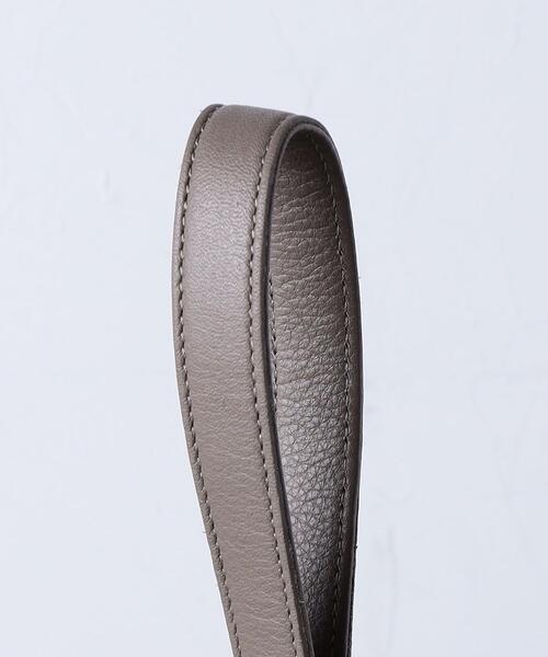 TOFF&LOADSTONE(トフアンドロードストーン)の「【一部別注】<TOFF&LOADSTONE(トフアンドロードストーン)>EIGHT ワンハンドル バッグ(ハンドバッグ・レディース・ブラック/グレー・FREE)」の6枚目の写真