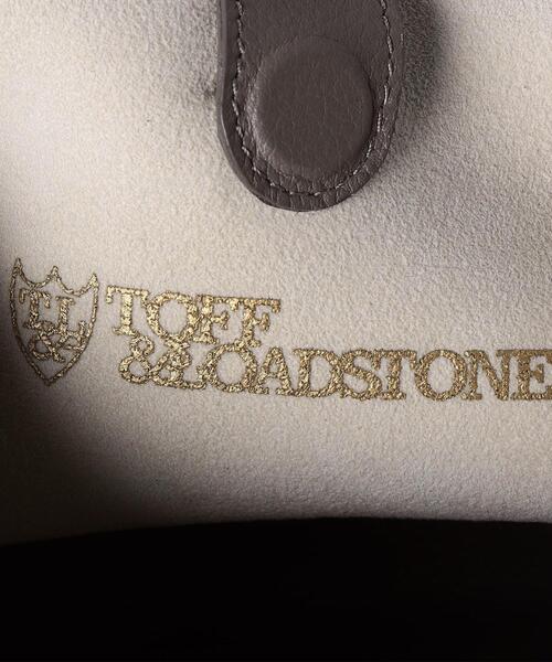 TOFF&LOADSTONE(トフアンドロードストーン)の「【一部別注】<TOFF&LOADSTONE(トフアンドロードストーン)>EIGHT ワンハンドル バッグ(ハンドバッグ・レディース・ブラック/グレー・FREE)」の10枚目の写真
