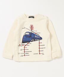 ラピート路線図裏毛トレーナー