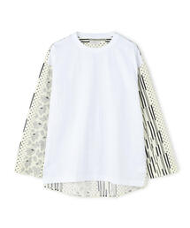 TOMORROWLAND  | スウィッチング　ペイズリーロングスリーブTシャツ(Tシャツ/カットソー)