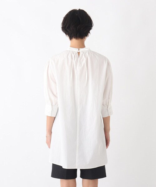 AG by aquagirl(エージーバイアクアガール)の「◆コットンエンブロイダリーチュニック【WEB限定サイズ】(シャツ/ブラウス・レディース・ブラック/ホワイト系・36/38/40)」の7枚目の写真