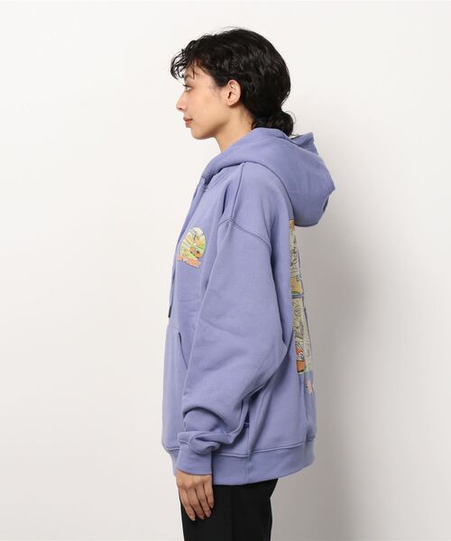 B ONE SOUL（ビーワンソウル）の「【WEB限定】[SEQUENCE BY B-ONE-SOUL/シークエンス] トムとジェリー コミックプリントプルオーバーパーカー（パーカー・レディース・チャコールグレー/パープル/オートミール・M/L/XL）」の17枚目の写真