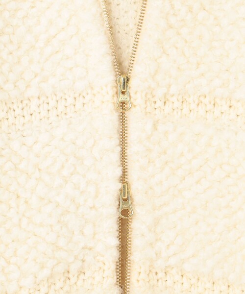 GRACE CONTINENTAL(グレースコンチネンタル)の「ループニットパーカー(その他アウター・レディース・ブラック/キナリ・36)」の19枚目の写真