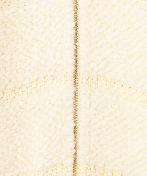 GRACE CONTINENTAL(グレースコンチネンタル)の「ループニットパーカー(その他アウター・レディース・ブラック/キナリ・36)」の14枚目の写真